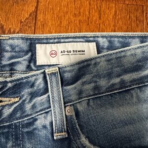 AG Adriano Goldschmied Faded Blue Denim Jeans